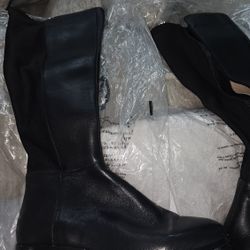 Michael Kors long leather boots