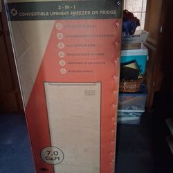 FRIGIDAIRE CONVERTIBLE FREEZER OR REFRIGERATOR