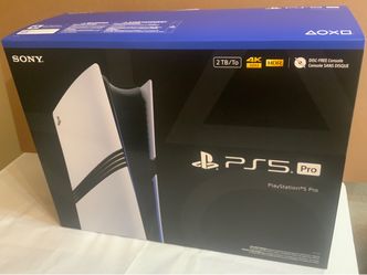 PLAYSTATION 5 PRO CONSOLE 2TB pick up only