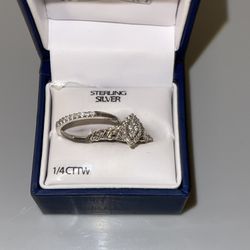 Sterling Silver and Diamonds 