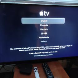 Insignia 42"Inch TV With Apple TV  Cone With Both https://offerup.com/redirect/?o=UmVtb3Rlcy5Xb3Jr Great