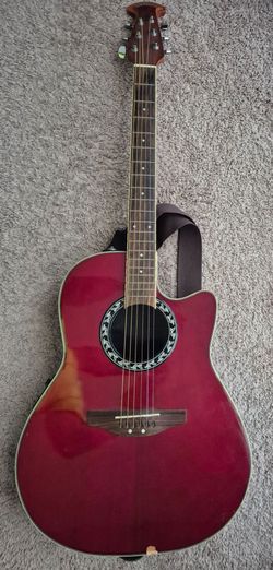 Ovation 6 String Acoustic Electric