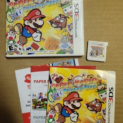 Paper Mario Sticker Star (Nintendo 3ds)