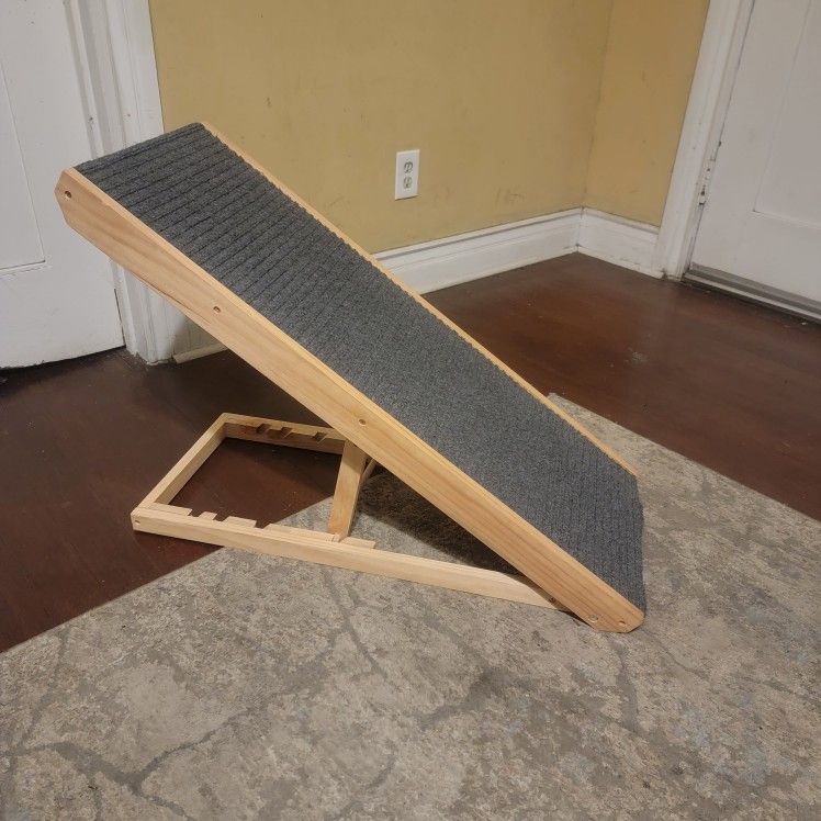Alpha Portable Adjustable Foldable Pet Dog Ramp For Bed Or Couch