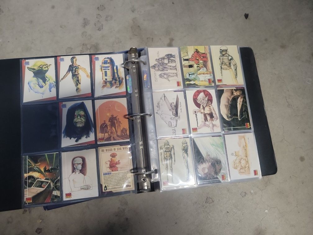 Marvel Cards/Star Wars cards Etc...