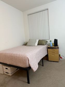 Pickup ASAP: Full Bed + metal frame for sale UTC area