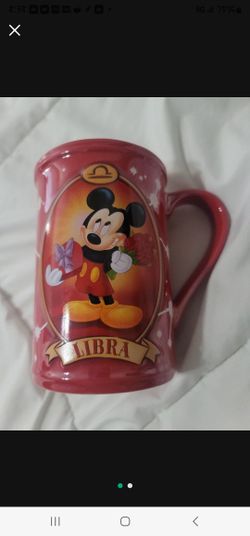 Disney Store Mickey Mouse Libra Oversized Mug