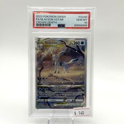 Glaceon V PSA 10