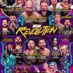 Aew Revolution 2025 With Countdown W/dvd Sleeve 2 Disc Dvd