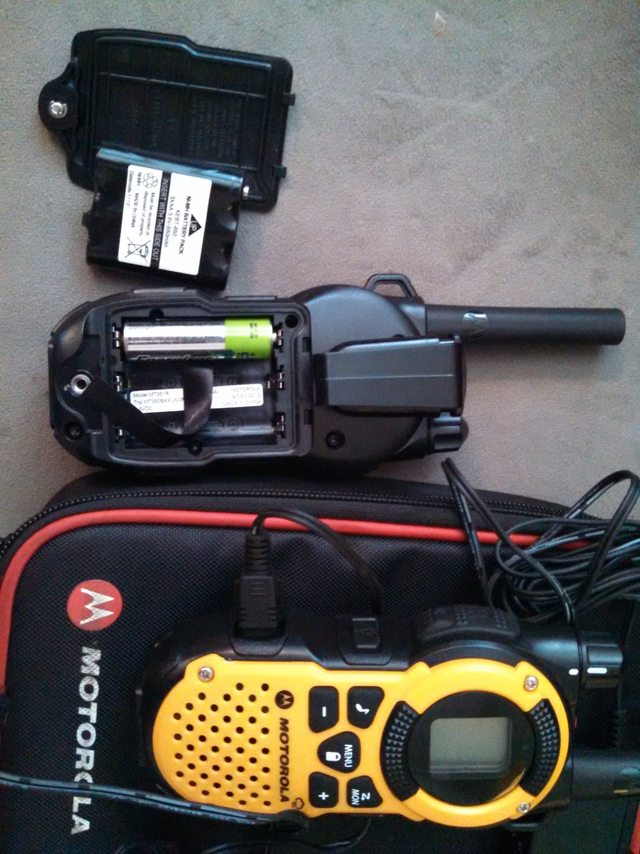 Motorola Kemml34301 MT Series TwoWay Radio Series Weatherproof Two