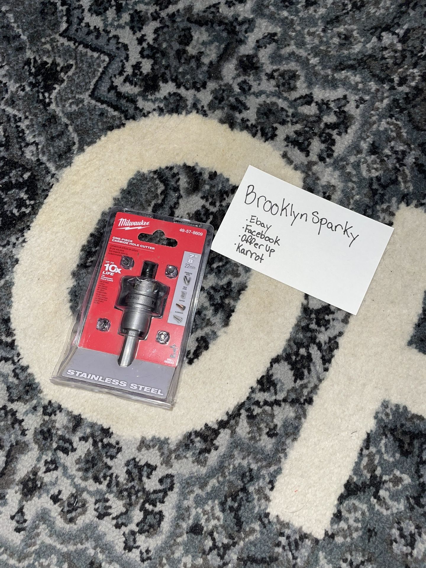 Milwaukee CarbideWhole saw  7/8