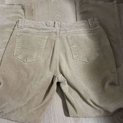 vintage Faded Glory beige corduroy pants