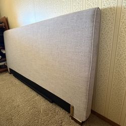 King Size Upholstered Headboard