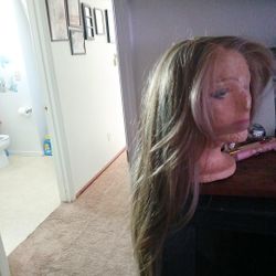 Lace Front Synthetic Nice Blonde Wig