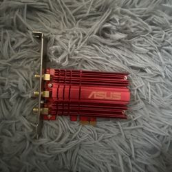 Asus Pct-AC66 Next Generation Ac Dual-band Wireless Adapter Red PCI IEEE 802.11ac