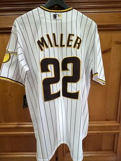 Mason Miller Jersey #22 Men's White Pinstripe (Brand New) Sizes: Small, Med, Large, XL, 2XL & 3XL