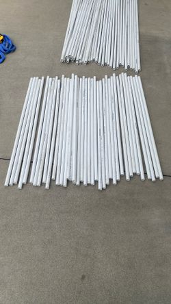 1/2 Inch Schedule 40 PVC Pipe 3 Feet Long