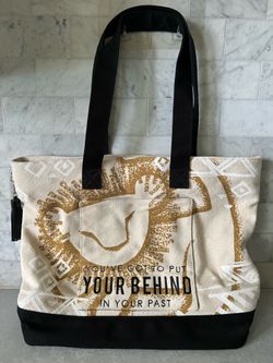 Lion King Large Tote “You’ve got to put your behind in your past”