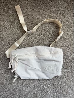 White fanny pack