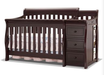 Used crib with mattress