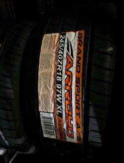 245/40/18 Brand New Set of Tires