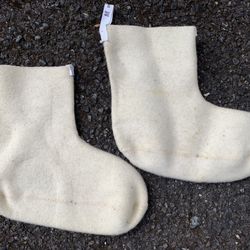 Extreme Cold Weather Wool Boot Inserts