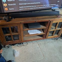 Wooden TV Stand, Media Center
