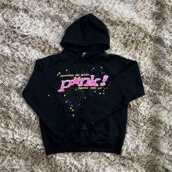 Sp5der P*NK V2 Hoodie (Size L)