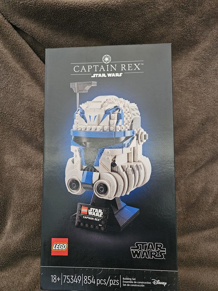 Lego 75349 Captain Rex Star Wars Disney Brand New Unopened Head Bust