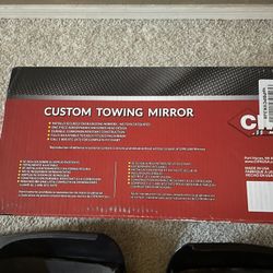 Towing Extension Mirrors 