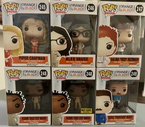 🔸2015 Funko POP! Television Orange is the New Black OITNB Netflix Complete Set◾️