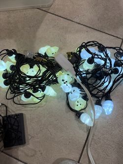 Halloween Ghost String Lights Set of 2