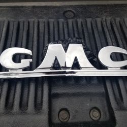 Rechromed GMC TRUCK EMBLUMS
