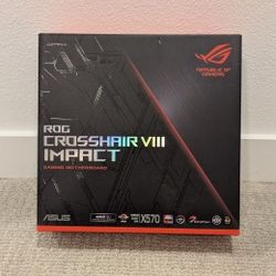 ROG Crosshair VIII Impact, X570 itx motherboard