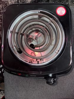 Plug in burner hot plate