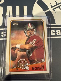 Joe Montana Football Card Topps 