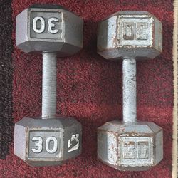 30 lb Dumbell Set ( 60 lb total )