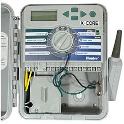Hunter X-Core 8 Station Controller 120V Sprinkler Irrigation Timer Metal Box