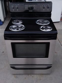 Stove Electric Stainless Steel, CLEAN! Great Condition, Fully Works, SAME DAY Delivery Available, 30 Day Replacement Warranty!