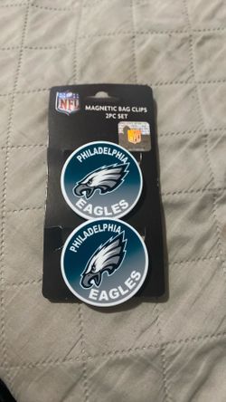 Philadelphia Eagles Magnetic Bag Clip Set