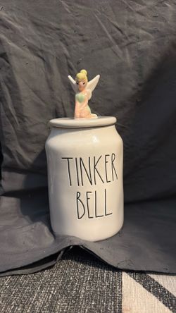 Rae Dunn Disney Artisan Collection – Tinker Bell Canister (Discontinued)
