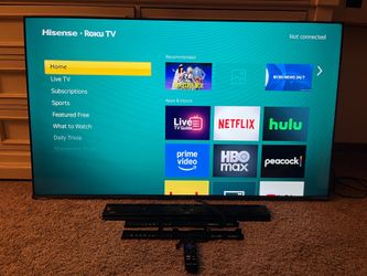 Hisense 58” Roku Smart TV