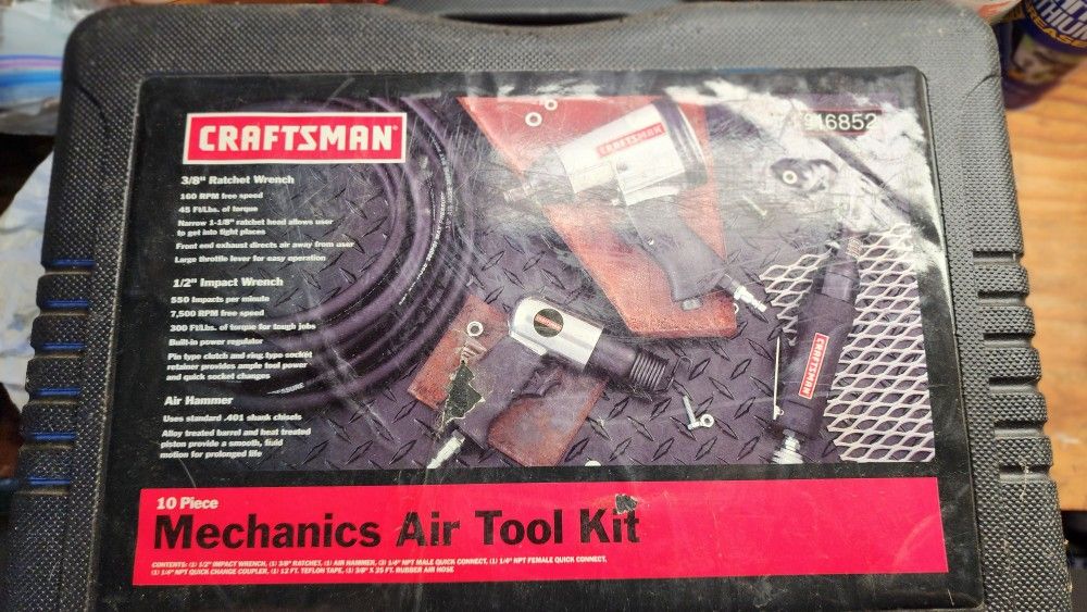 Craftman's Mechanics Air Tool Kit