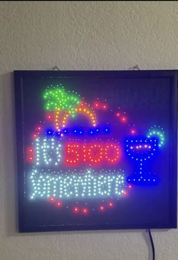 Neon sign