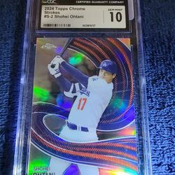 SHOHEI OHTANI TOPPS CHROME 10