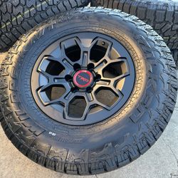 17" TRD PRO wheels Toyota Tacoma 4Runner Tundra Sequoia FJ tires rims