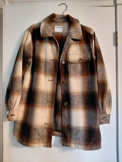 Shacket Brown Plaid