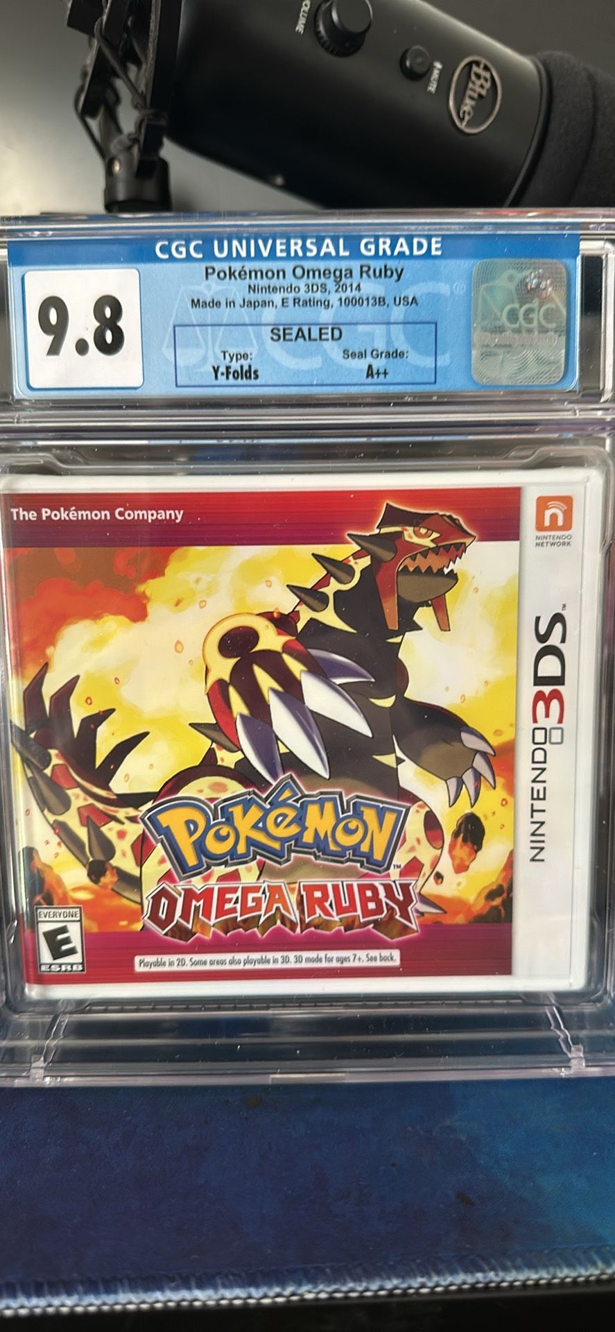 9.8 CGC Omega Ruby