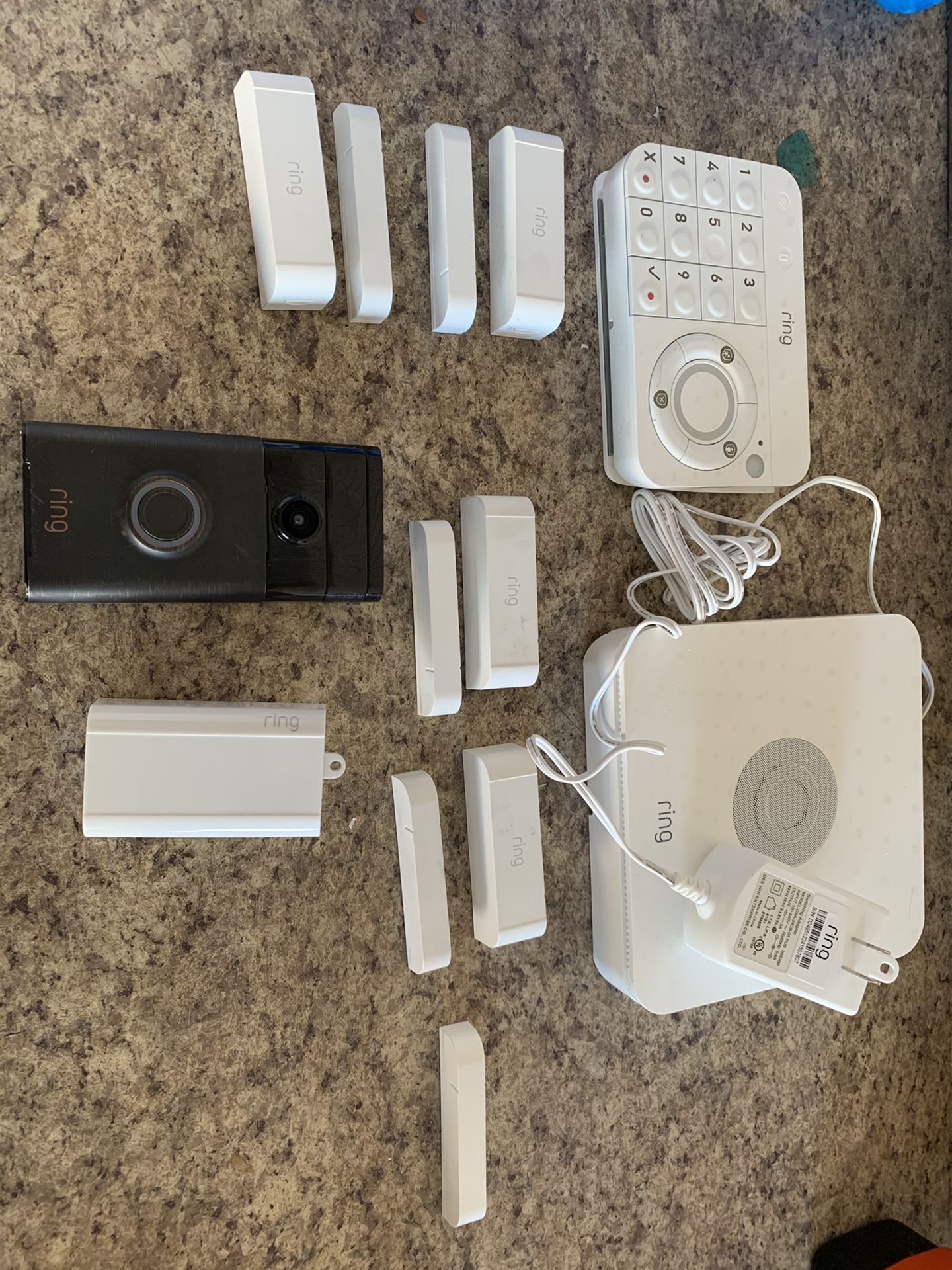 Ring Security System, Doorbell And Camera