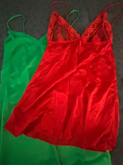 2 Satin Lace Slip Dresses / Chemises – Size XS – Excellent Condition